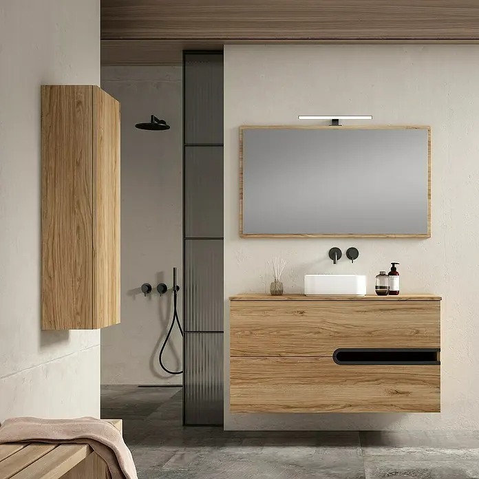 Mueble Same de 120 cm. Acabado Teka