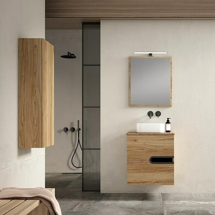 Mueble Same de 60 cm. Acabado Teka