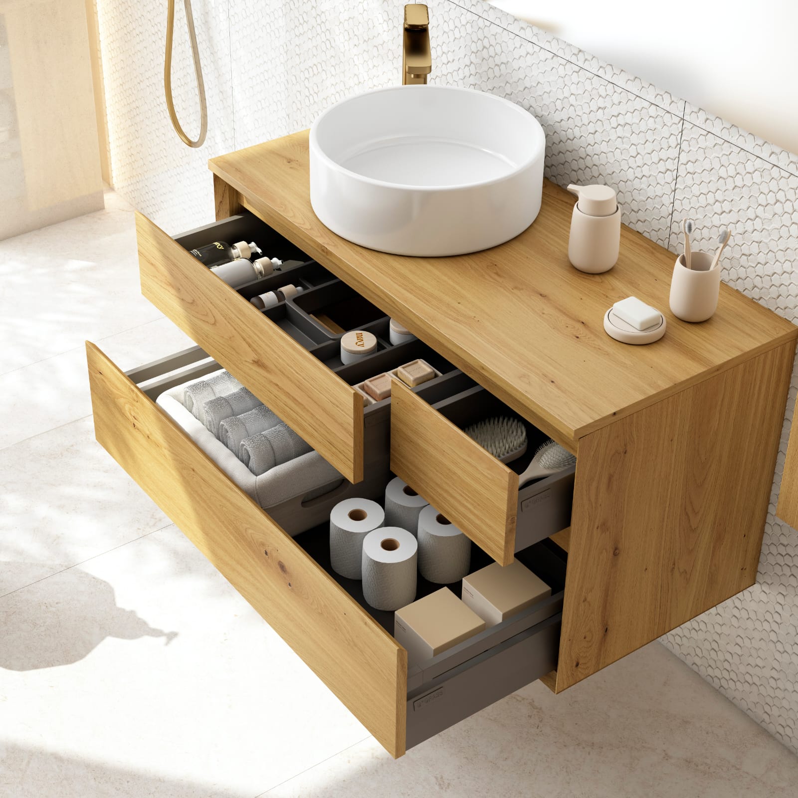 Detalle Cajón Grass Novapro de Extracción Total