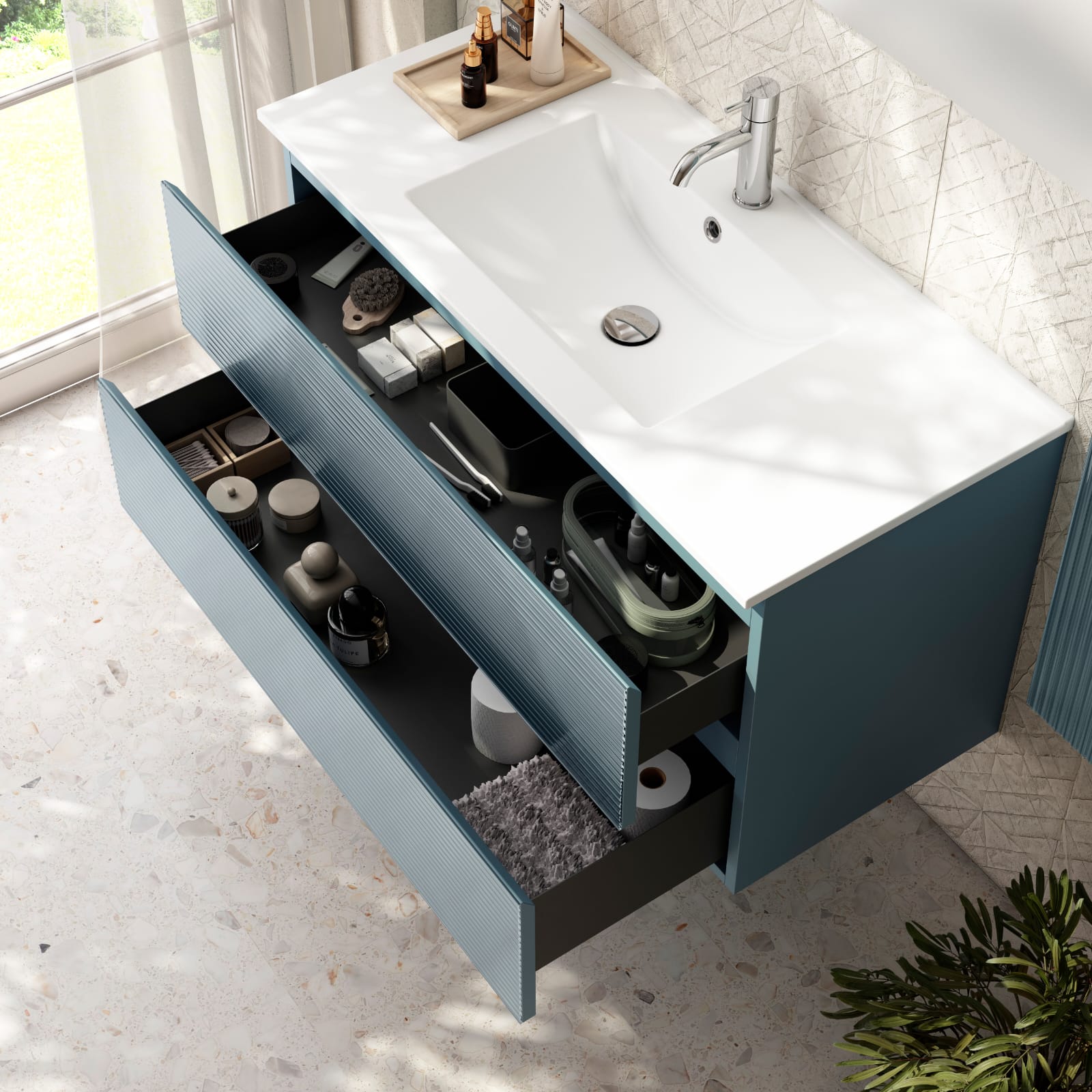 Detalle Cajón Emuca Simplex de Extracción Total